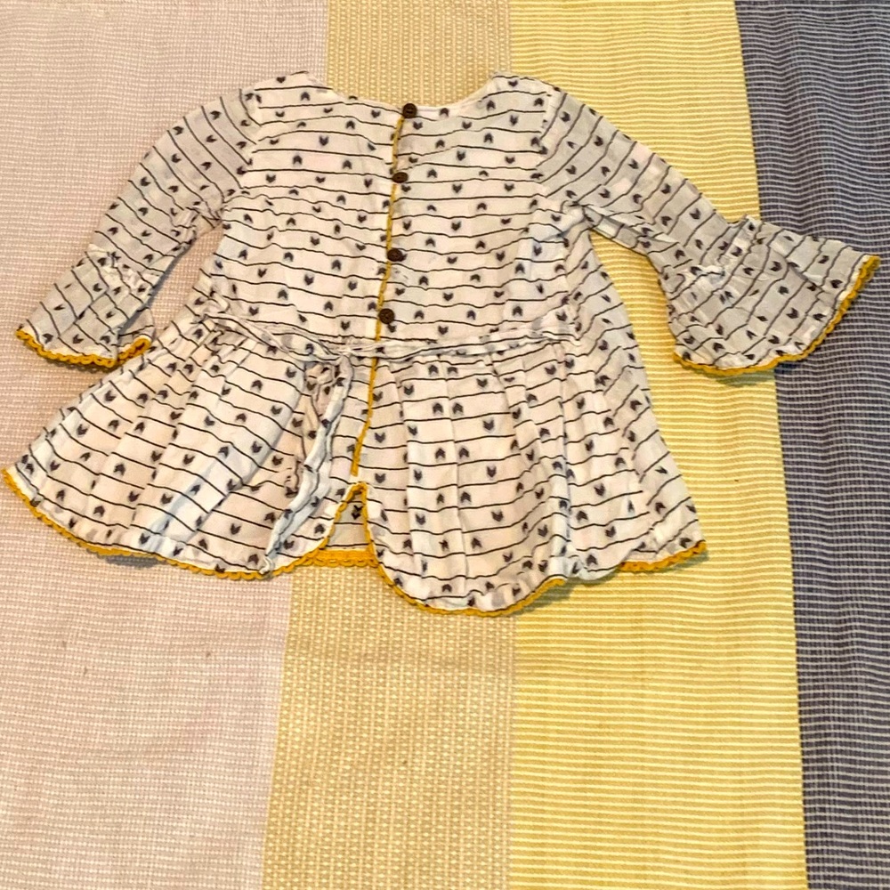 Cotton Patterned Tunic Top- 3T